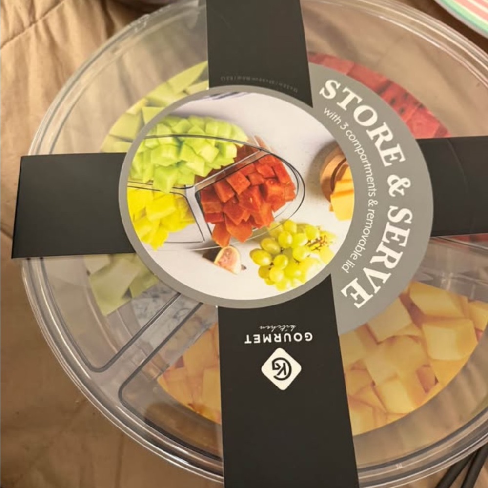Gourmet Kitchen Store & Serve Tray(2)